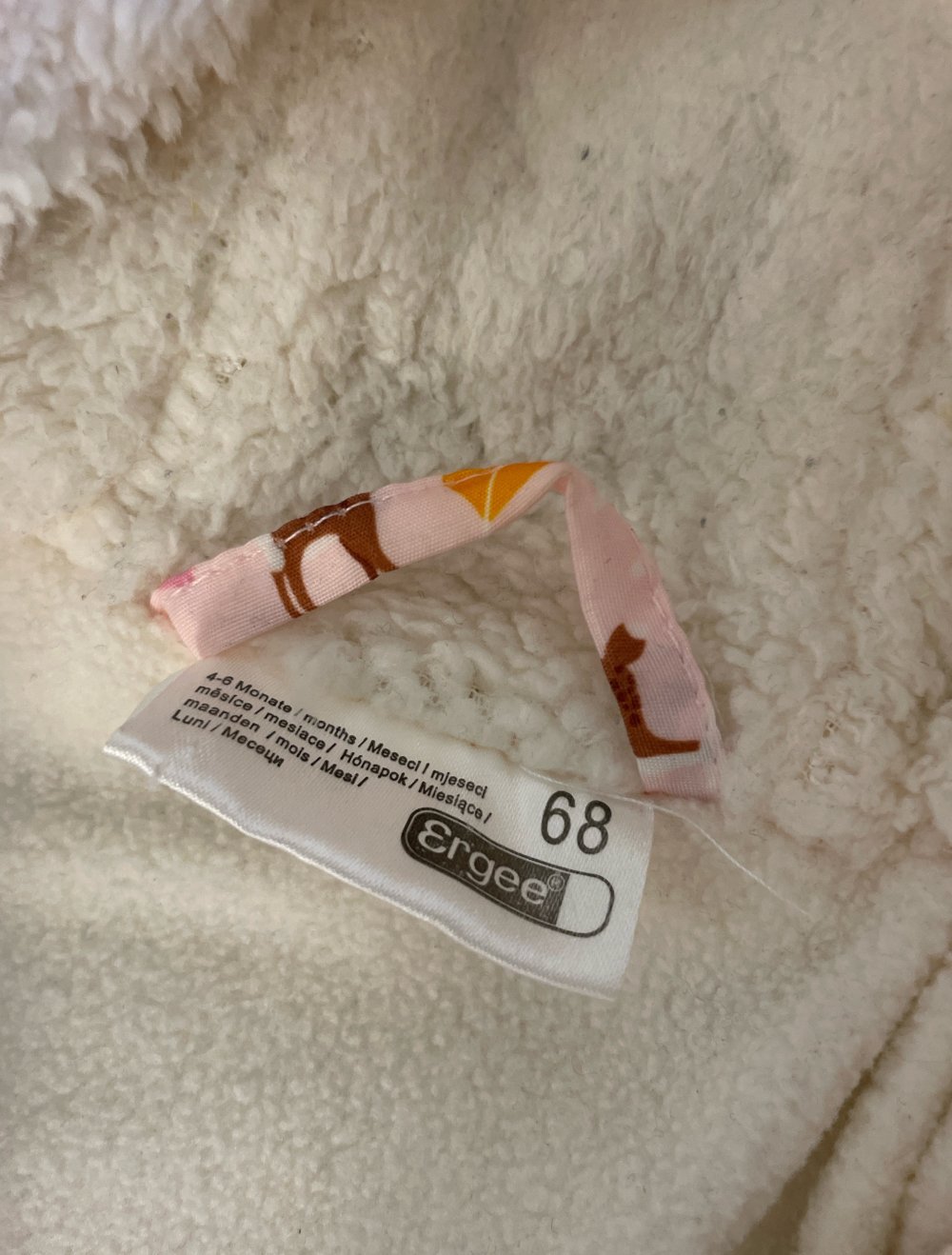 Mädchen Schneeanzug in Größe 74