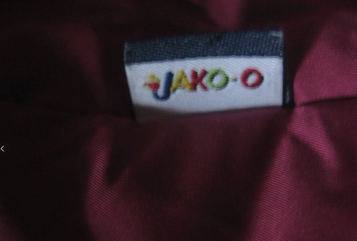 Jako-o Mädchen Winterjacke Blau mit bunten Blumen, Gr.140/146