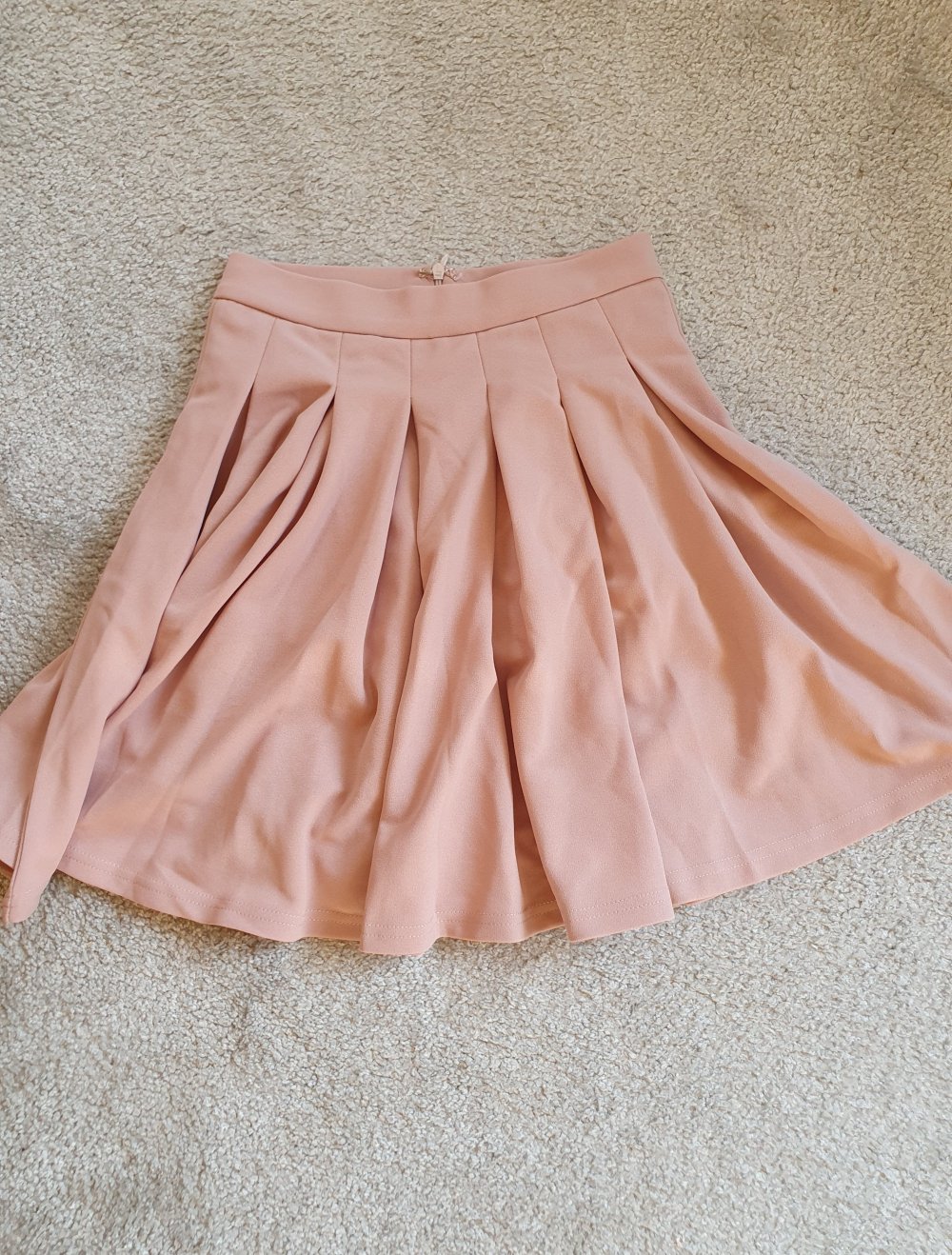 SHEIN Rock mit Reißverschluss hinten Gr: XS