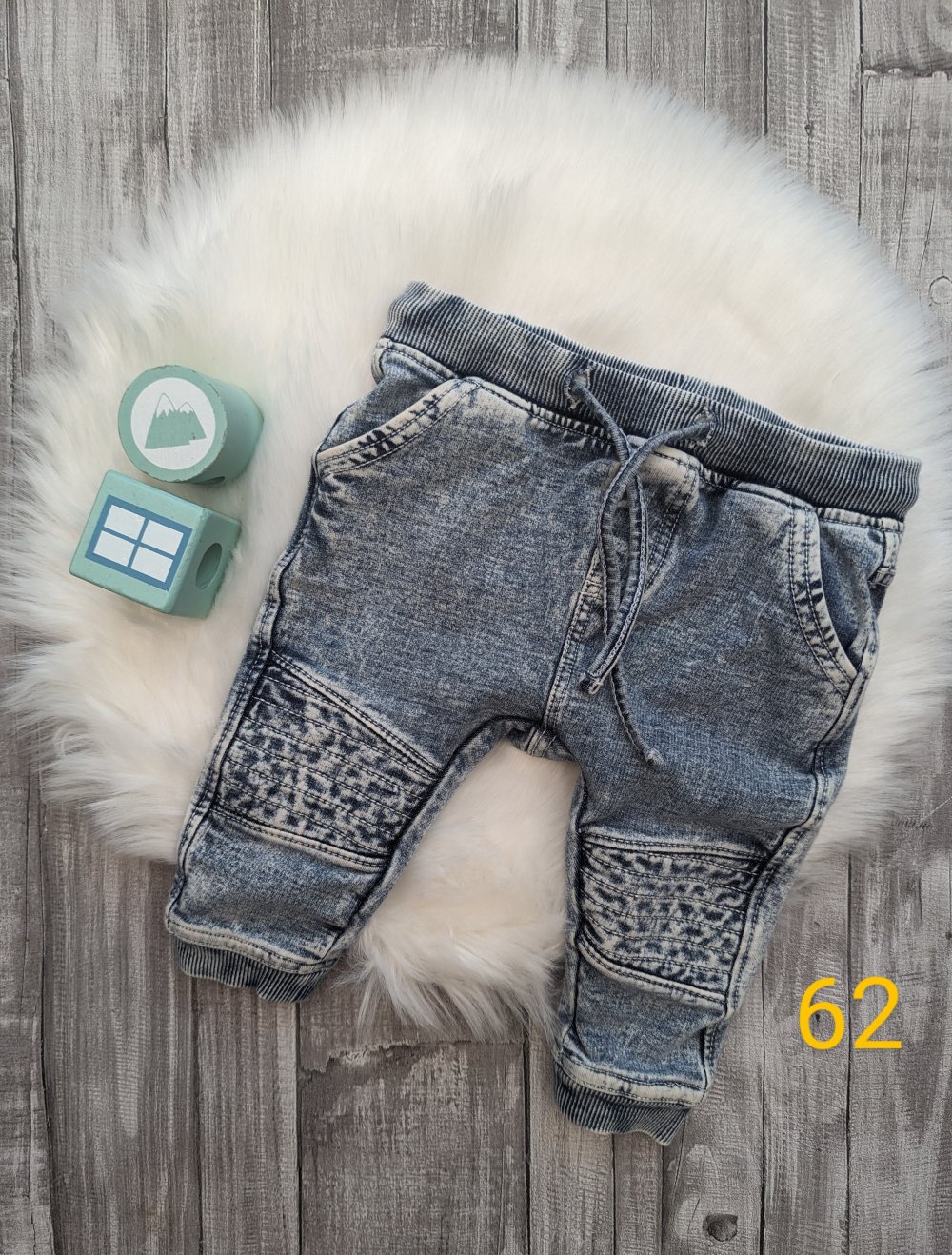 Skinny Bikerhose von Newborn Gr.62