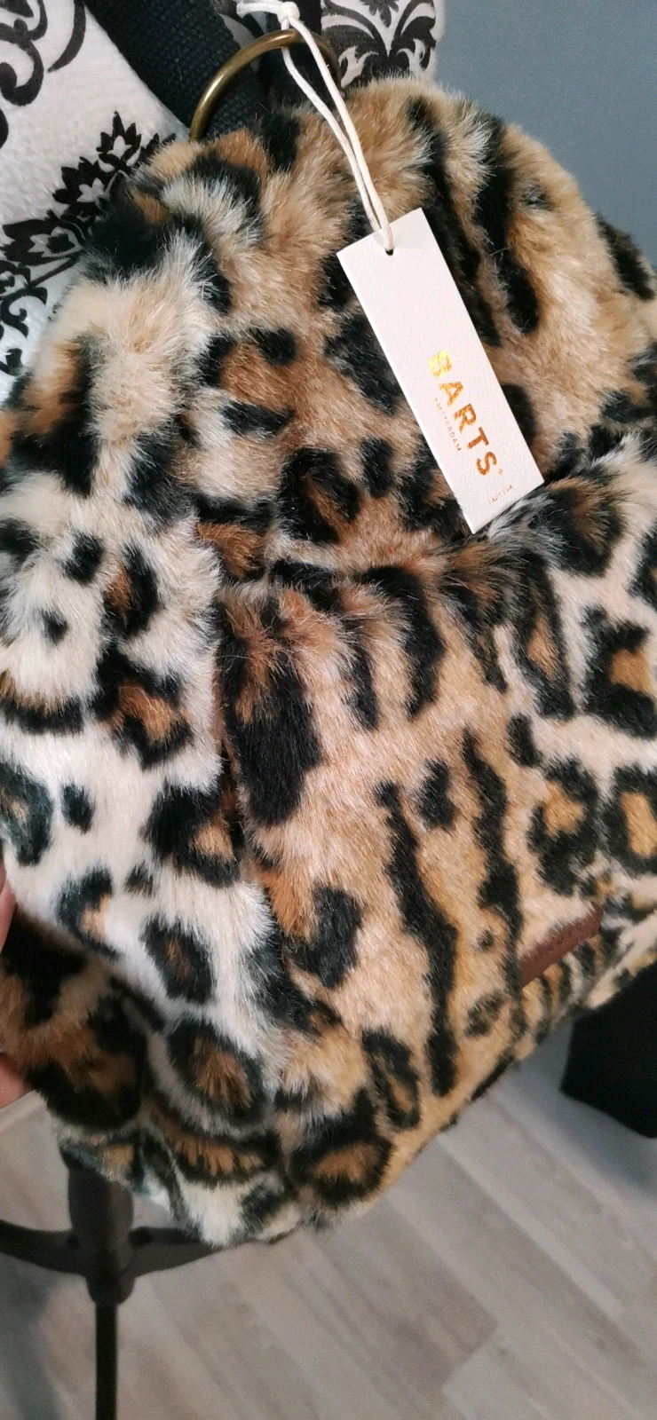 Kleiner süßer Rucksack leoparden Muster von Barts Neu!