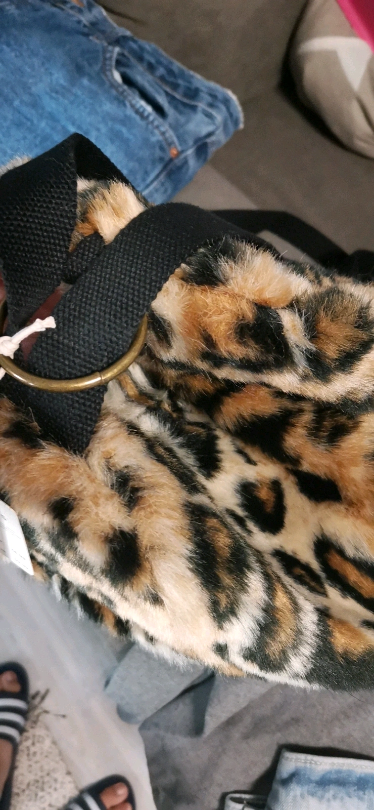 Kleiner süßer Rucksack leoparden Muster von Barts Neu!