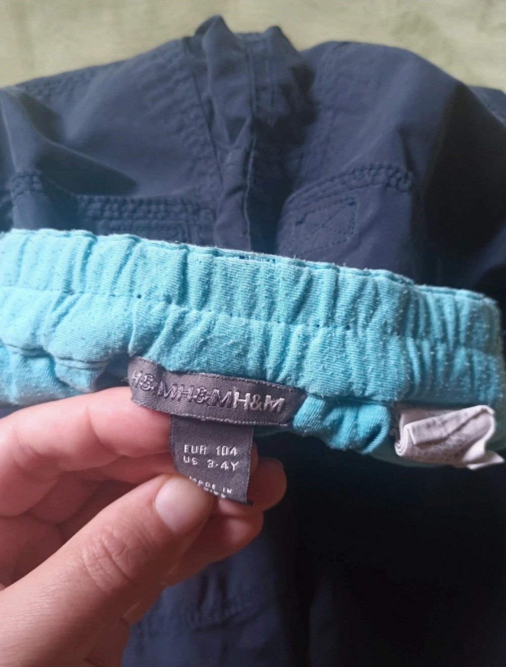 gefütterte Hose gr 104