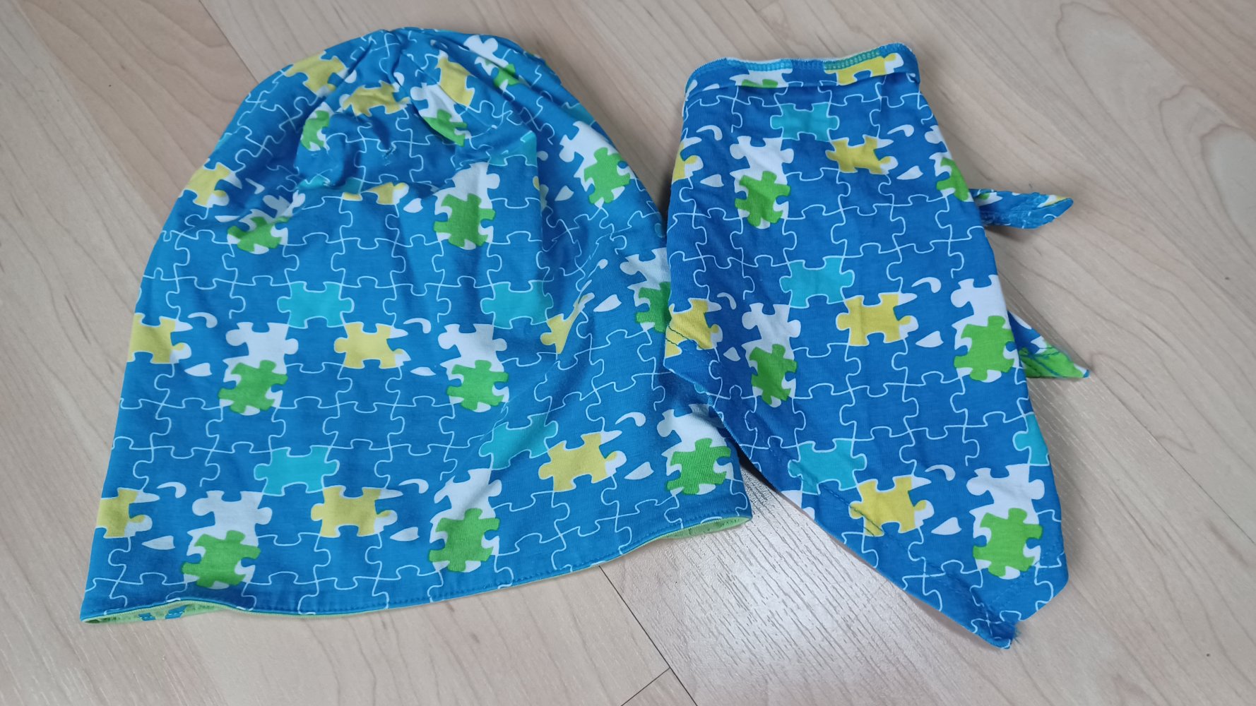 Mütze und Dreieckstuch Tchibo Gr.116