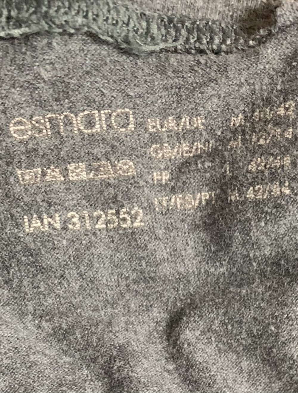 leggings tights Hose grau esmara M