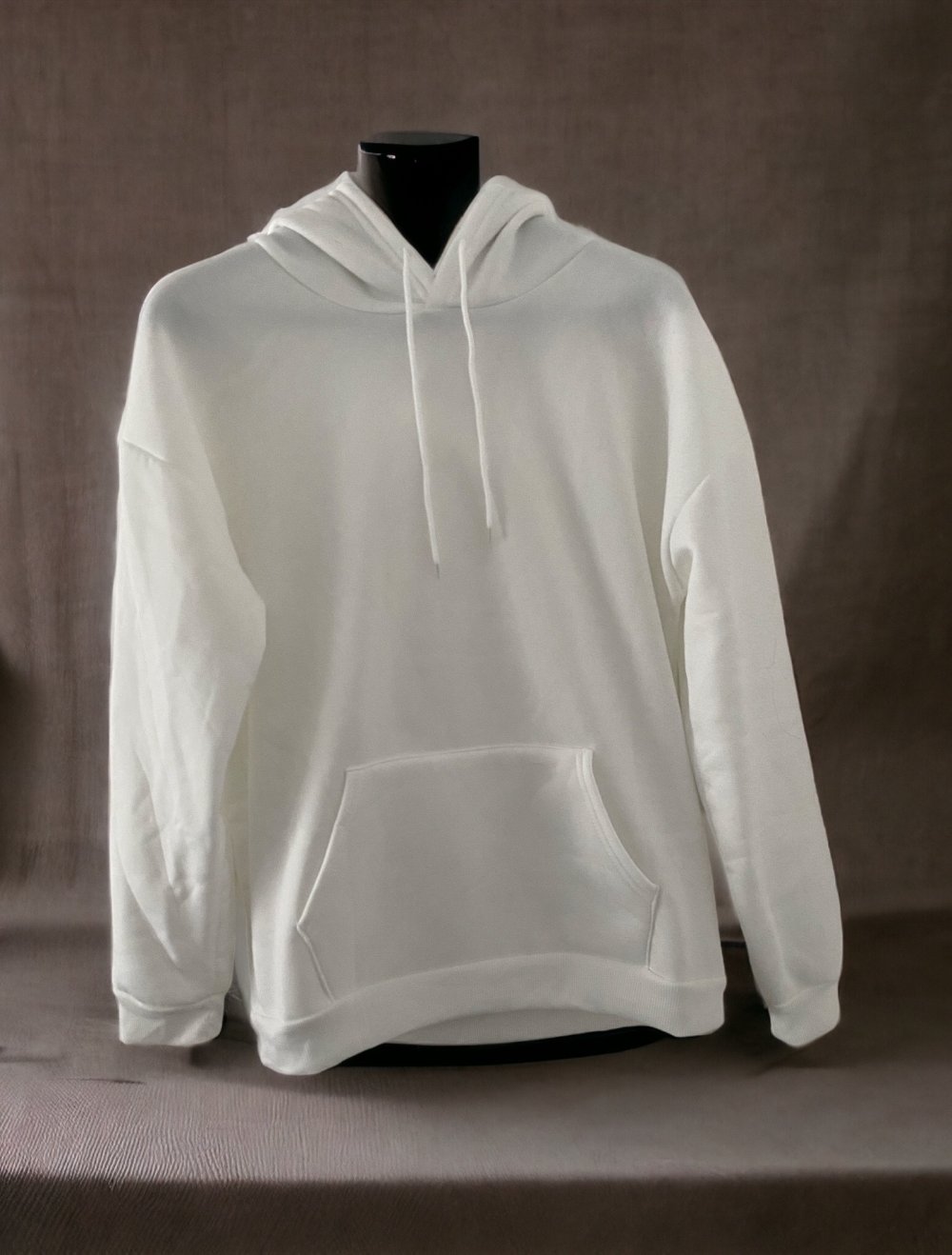 Weißes Sweatshirt