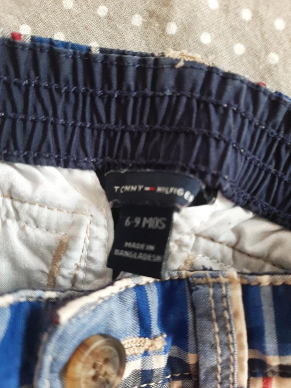 Tommy Hilfiger Gr 68 Baby Chino Shorts, Junge, Sommer, Hose