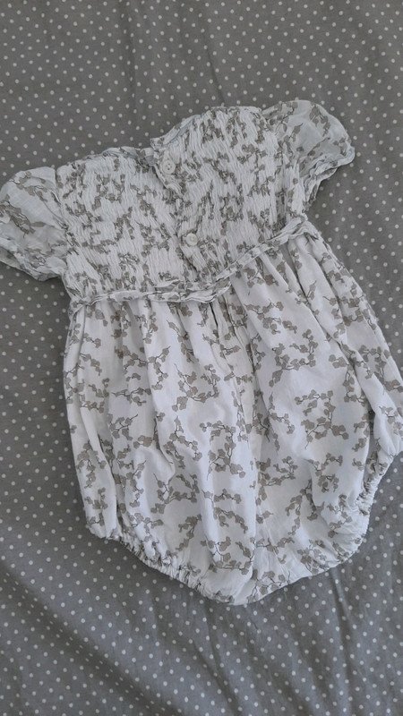 Baby Bloomers Gr. 68/74 neck&neck, Strampler, Sommer, Mille Fleurs, Einteiler