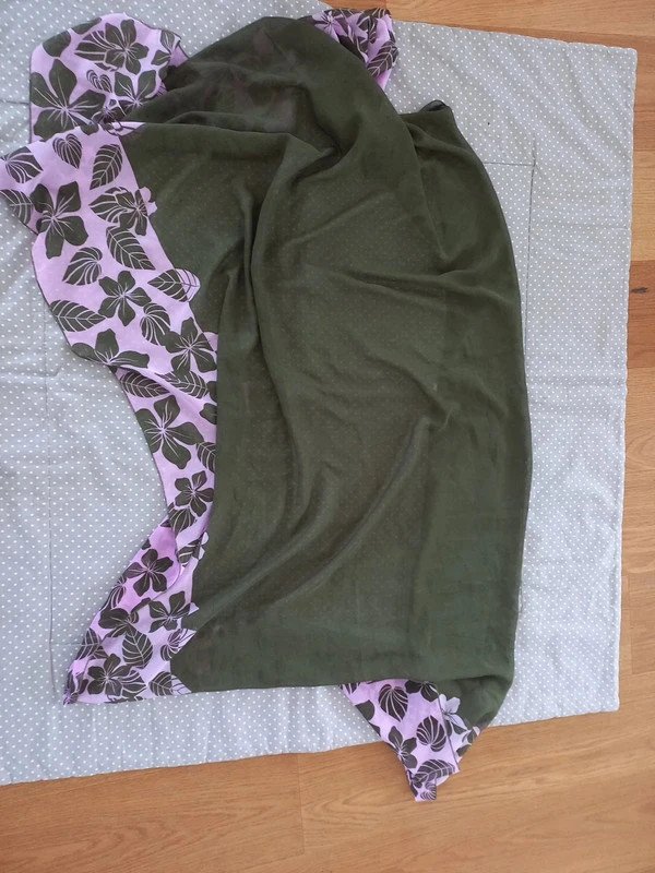 Pareo, XXL Schal, Halstuch, Tuch, Stola, Strand, Frühling, lila, braun, Bikinischal