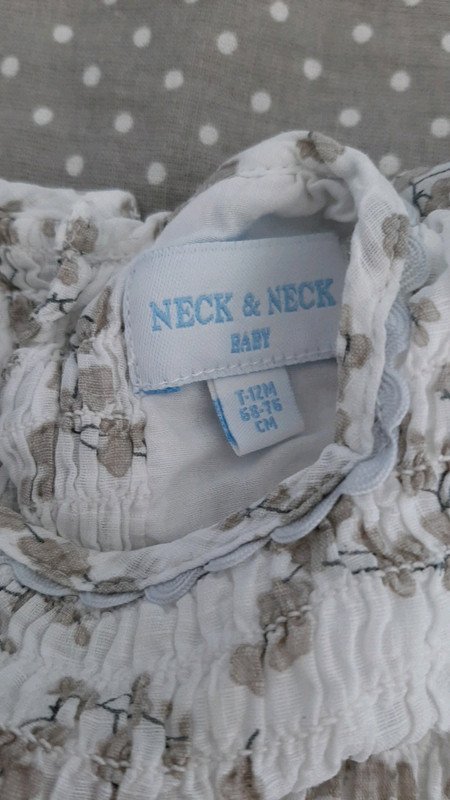 Baby Bloomers Gr. 68/74 neck&neck, Strampler, Sommer, Mille Fleurs, Einteiler