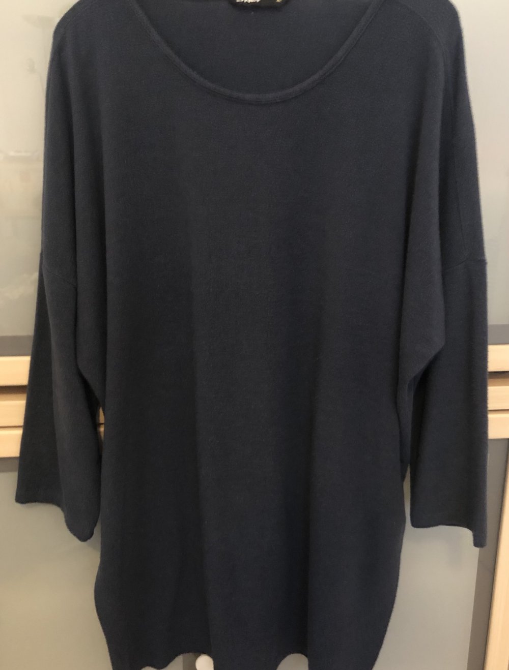 only Oversize Pullover in Gr XL - blau
