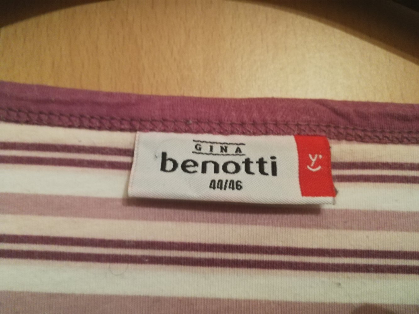 gestreiftes Nachthemd von Gina Benotti (Gr. 44/46)