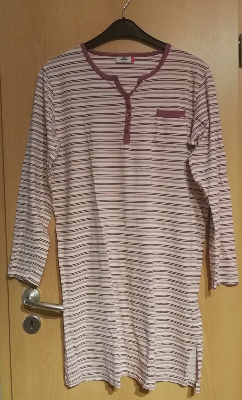 gestreiftes Nachthemd von Gina Benotti (Gr. 44/46)