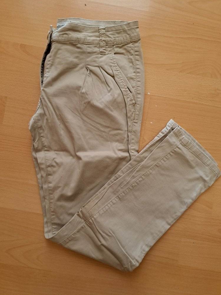 Cargo Hose Gr. 36 beige Clockhouse