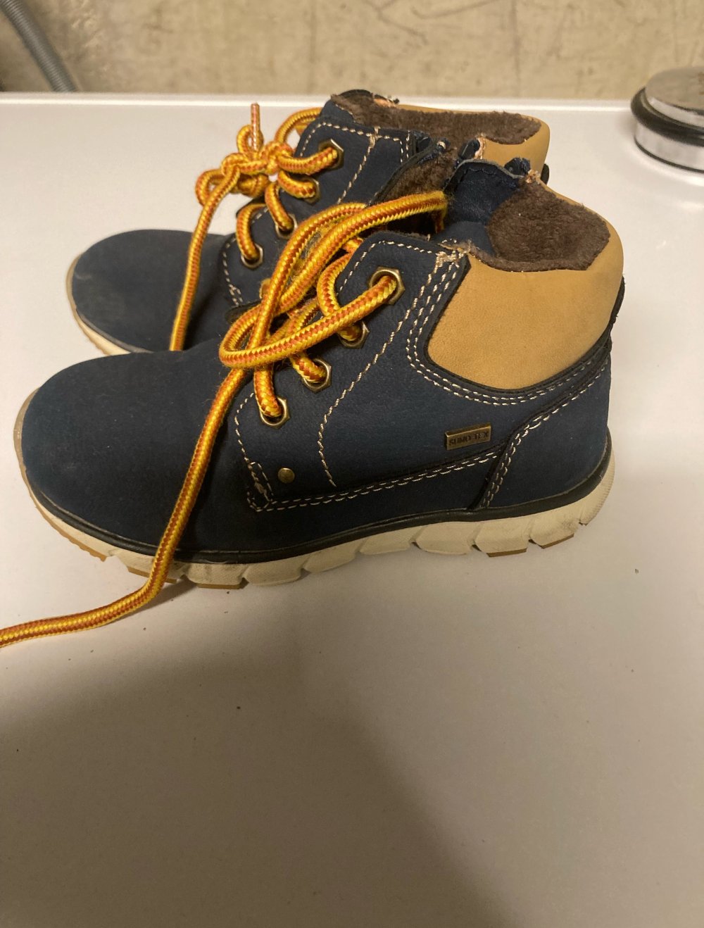 Pucetti Schuhe gefüttert Gr 26 Halbschuhe Stiefek Jungen