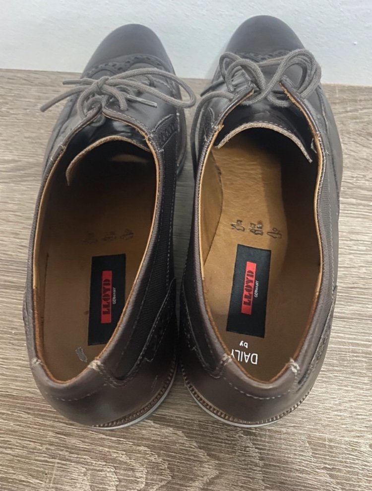 chice Leder Schuhe für Männer Gr 46