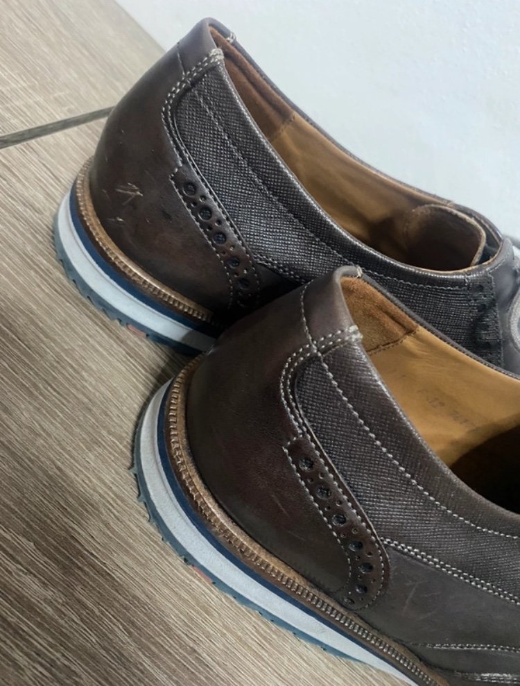 chice Leder Schuhe für Männer Gr 46