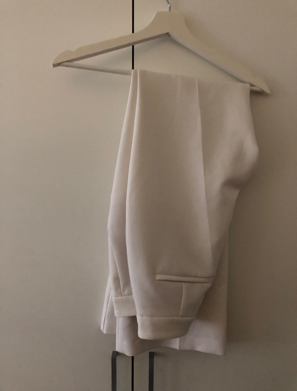 elegante weiße Hose