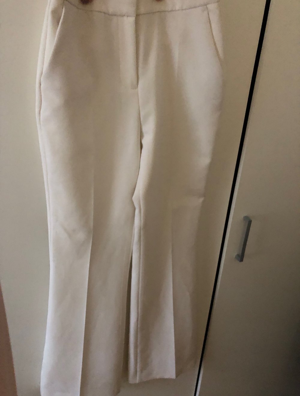 elegante weiße Hose