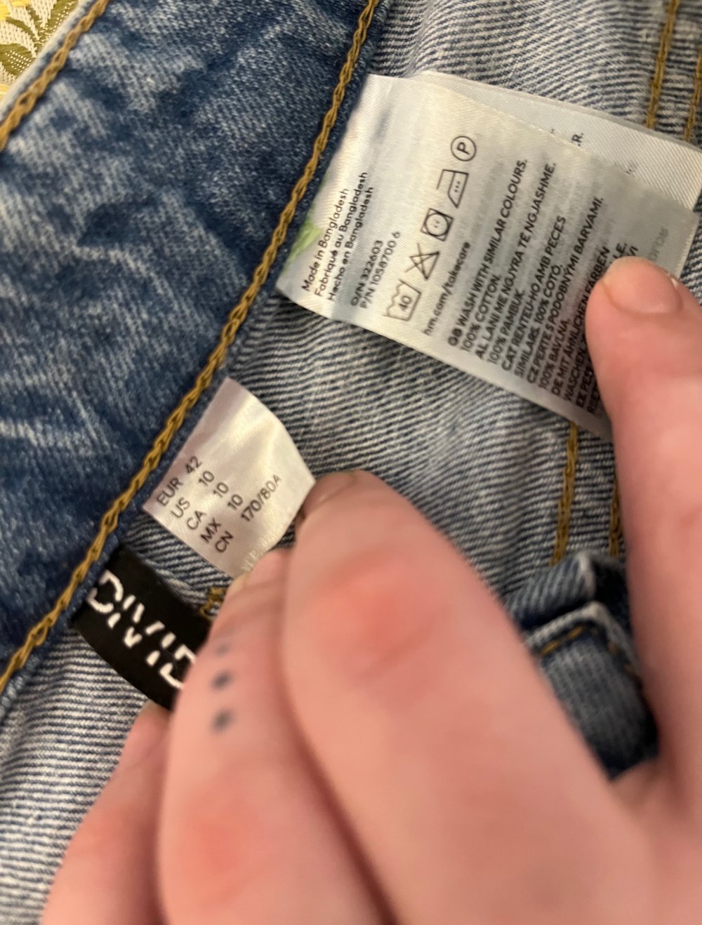 Boyfriend Jeans, MidWaist, Gr.42