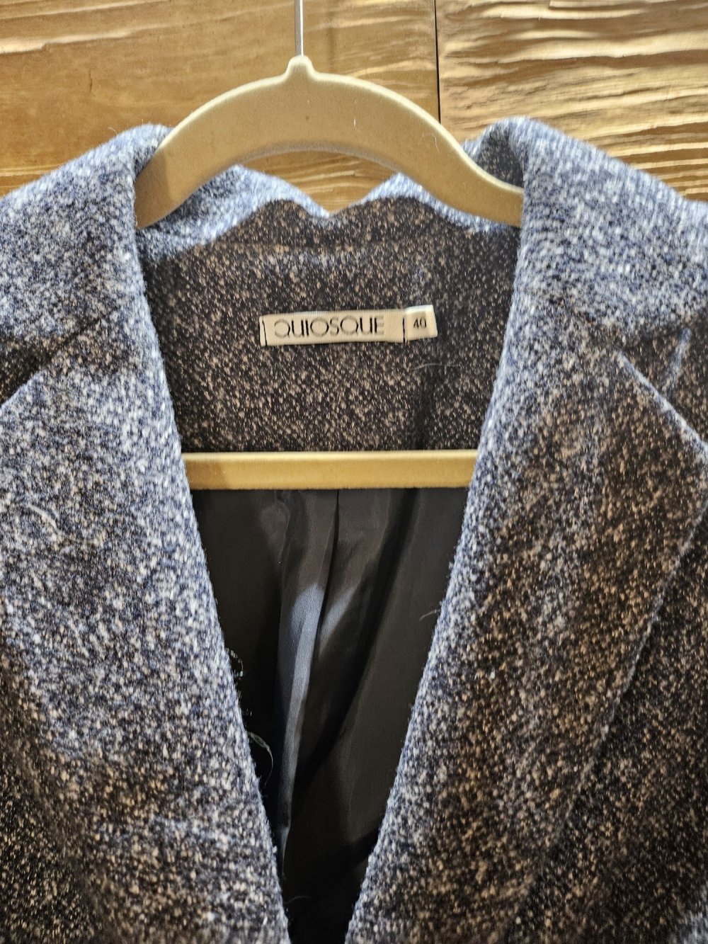 Kostüm - blau Melange - Quiosque - Gr 38/40 - wie neu