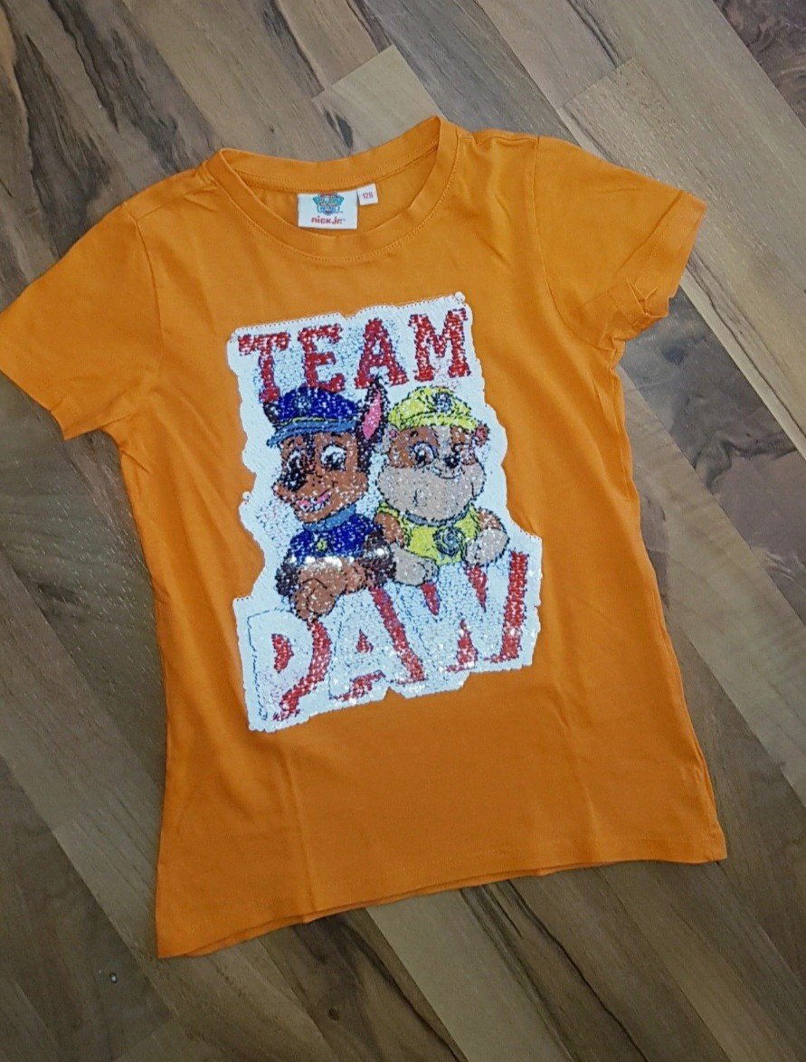 Paw Patrol Jungen T-Shirt Orange Gr.128