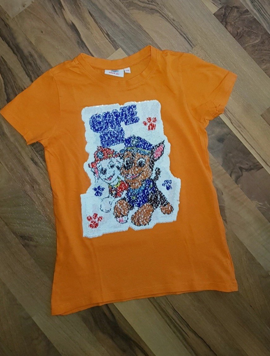 Paw Patrol Jungen T-Shirt Orange Gr.128