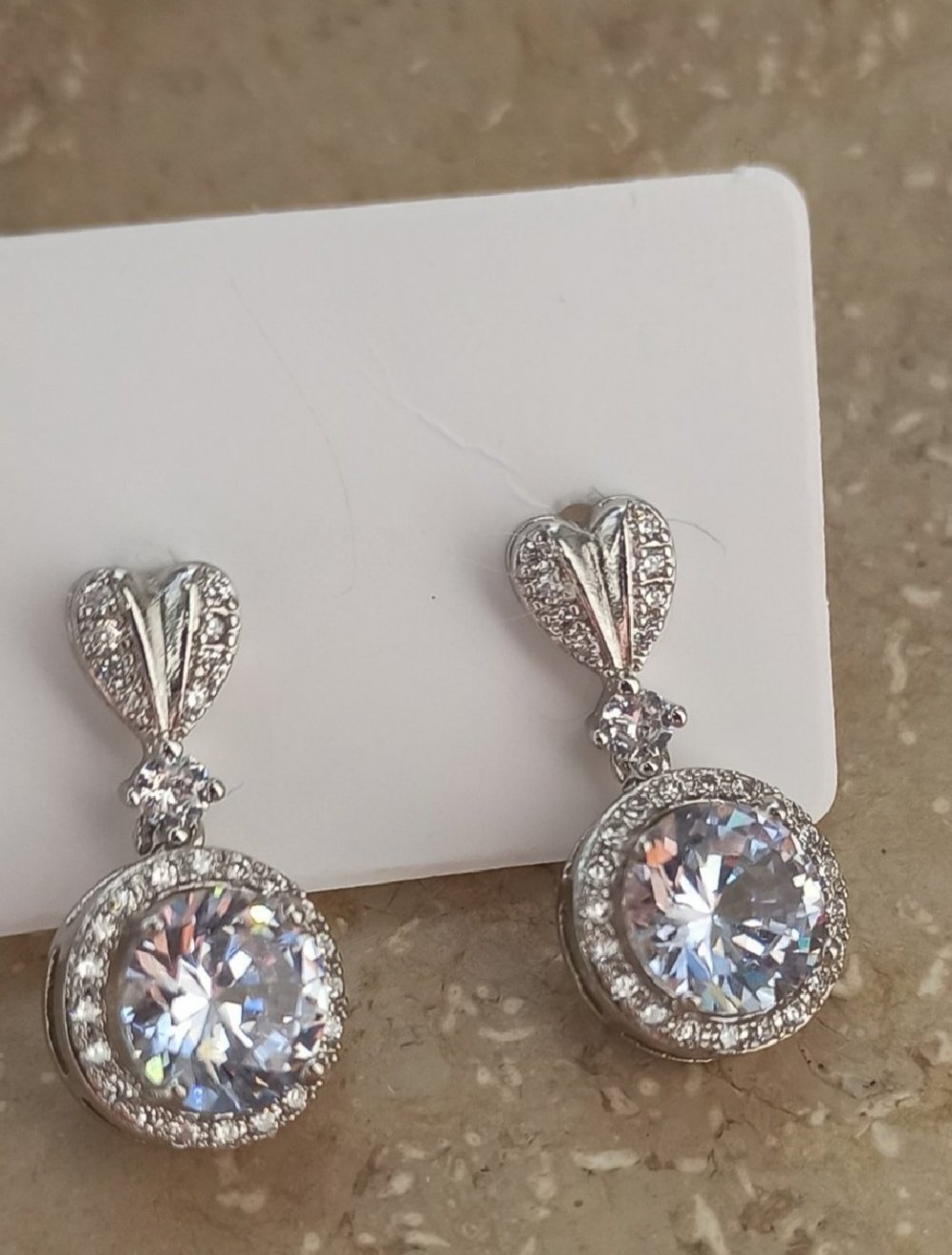 Sterling Silber Ohrstecker gestempelt// Versand 2€ // NP 15,90€