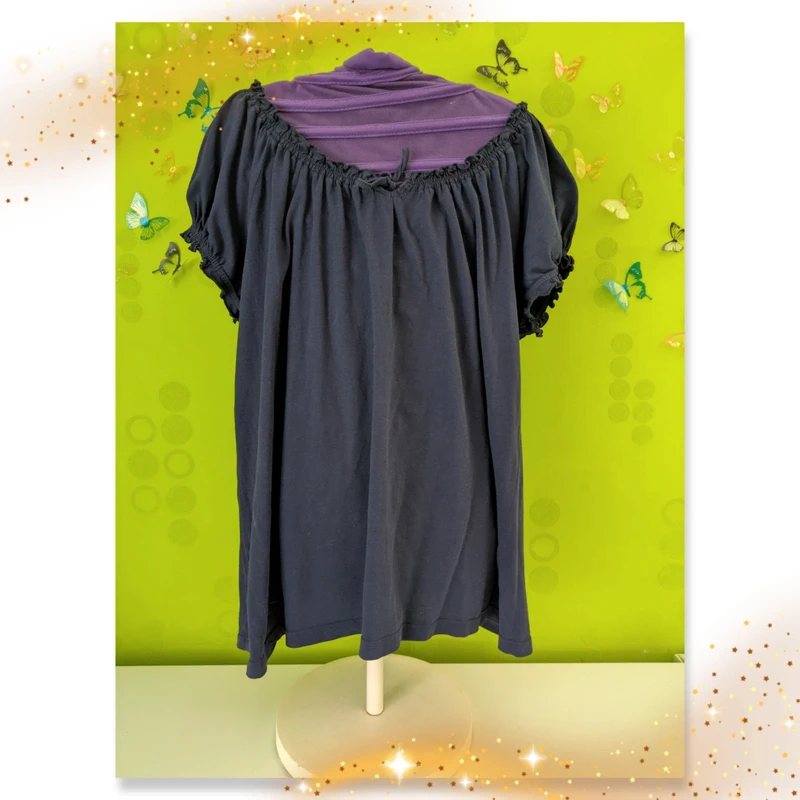blaue Bluse Gr.XL