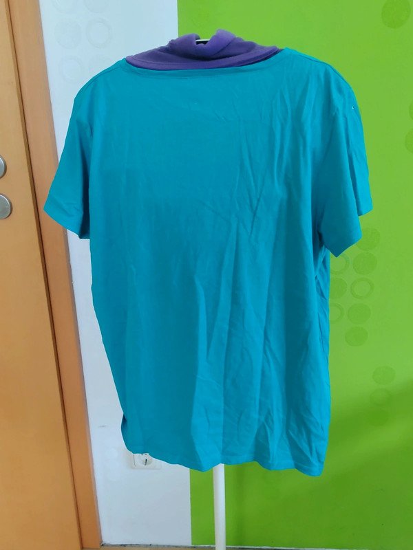 blaues T-shirt Gr.XL