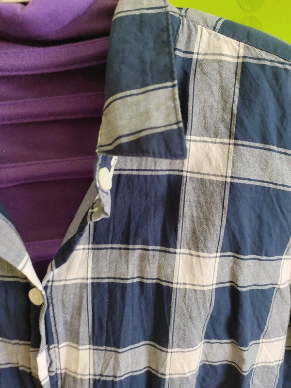 Neue karierte Bluse Gr.48