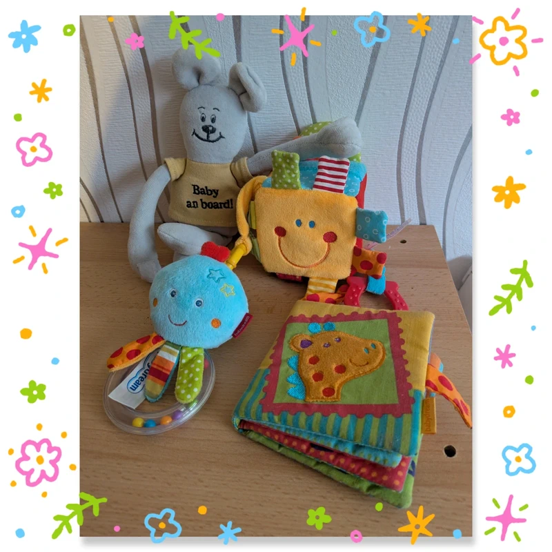 4 tlg.Babysppielzeug