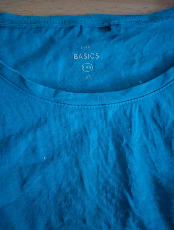 blaues T-shirt Gr.XL