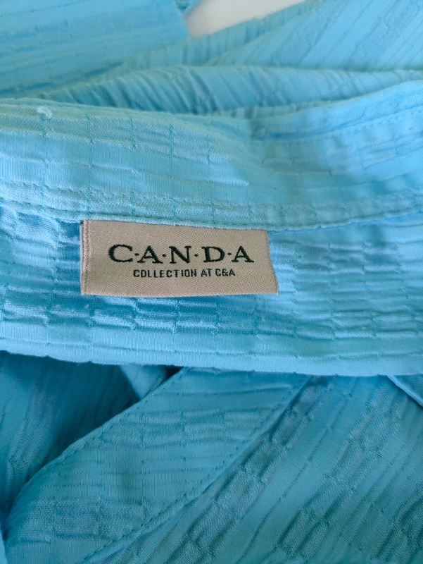 hellblaue Bluse Gr.52/54