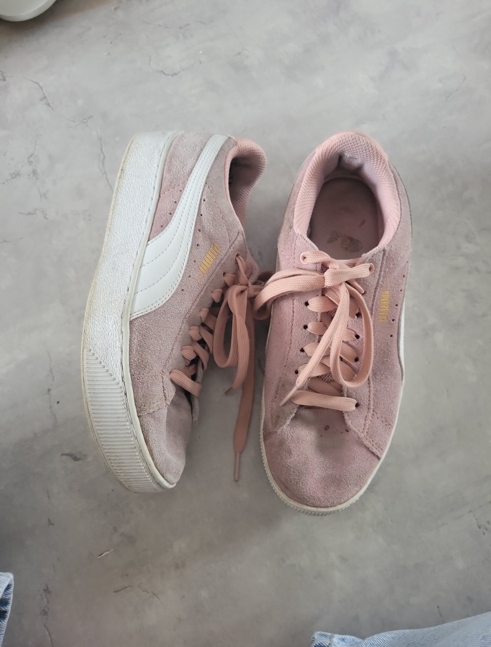 Puma Suede Platform Schuhe Plateau Sneaker Turnschuhe Laufschuhe Sportschuhe ?