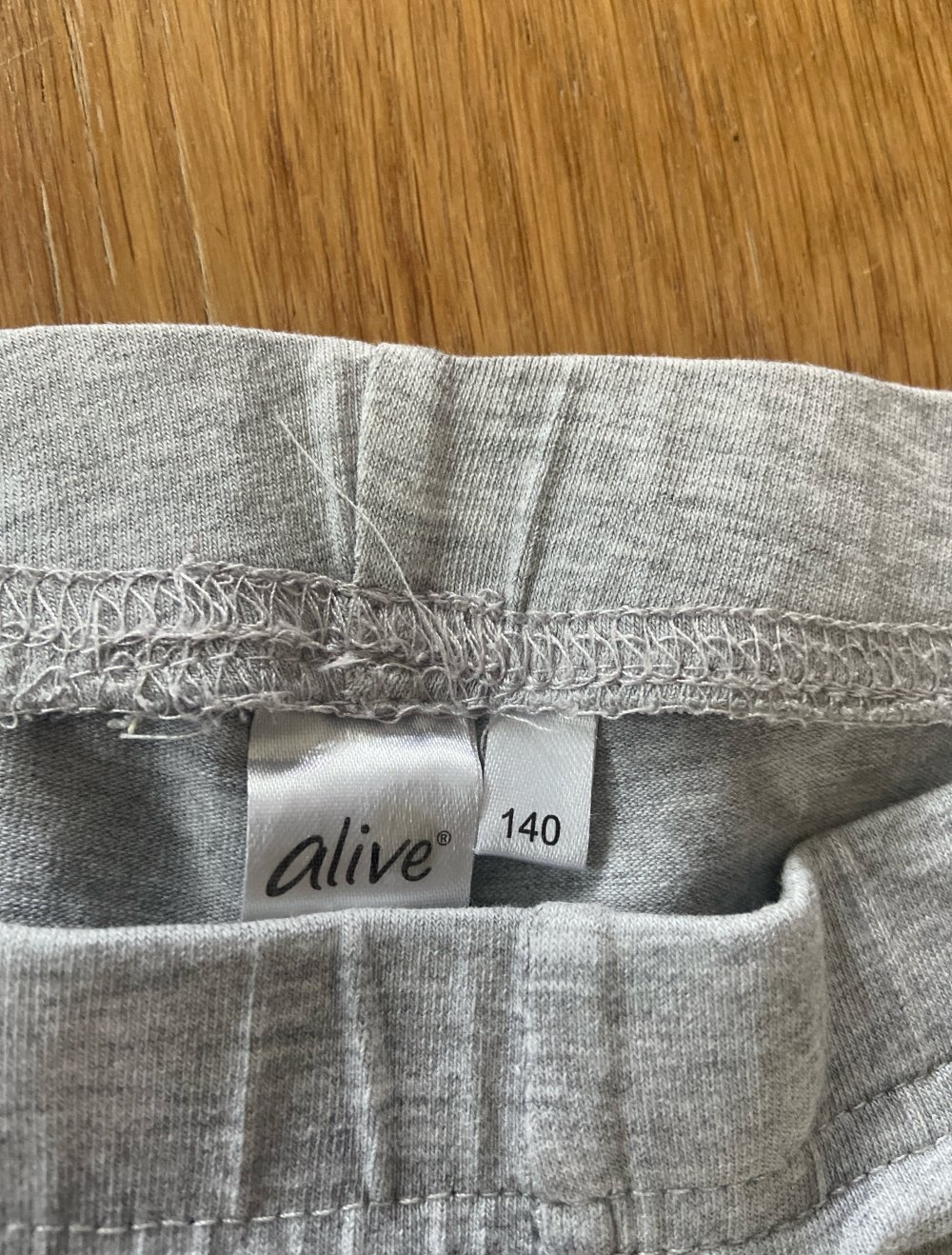 3/4 Leggins weiß/grau