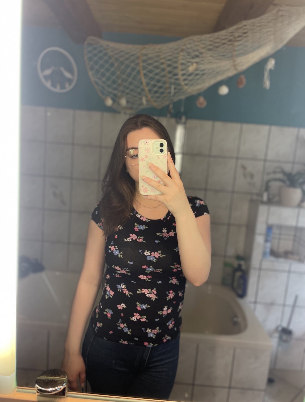 Süßes Blumenshirt von C&A