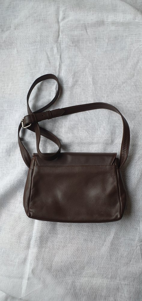 braune Schultertasche, Marke: Bree