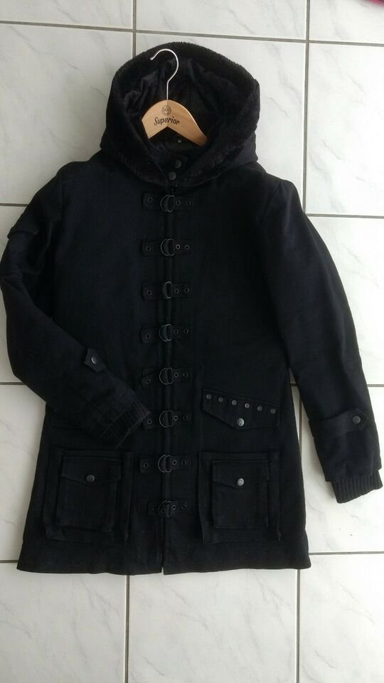 Jacke Parka Mantel S M 36 38 Queen Of Darkness WGT MA