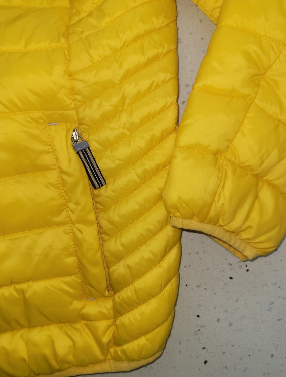 XXL 42/44 #Esprit  #Damen #Kapuze #jacke #gelb grau