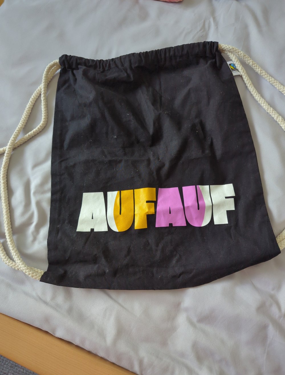 Silbermond festivalrucksack