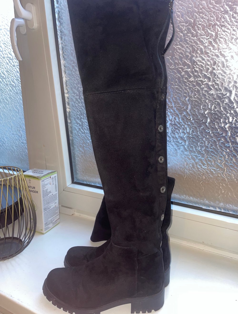 Unisa Damen Overknee Stiefel