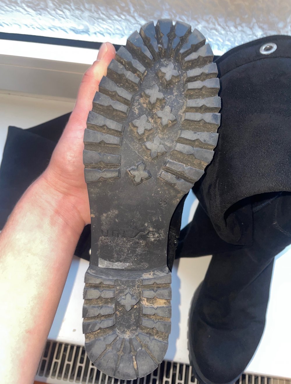 Unisa Damen Overknee Stiefel