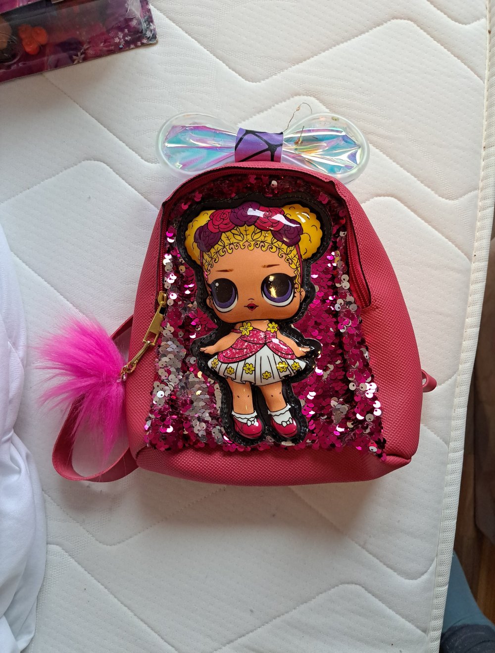 Neuer lol Rucksack mit schleife blinkt