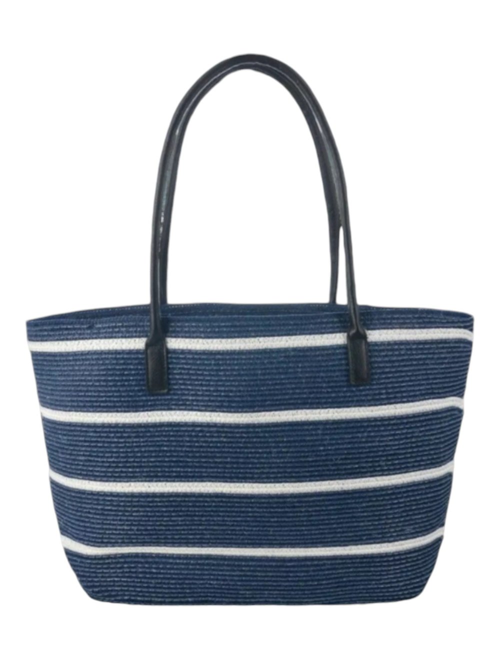 shoppertasche blau gestreift