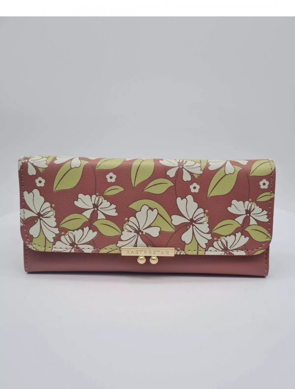 Portemonnaie mit Blumenmotiv