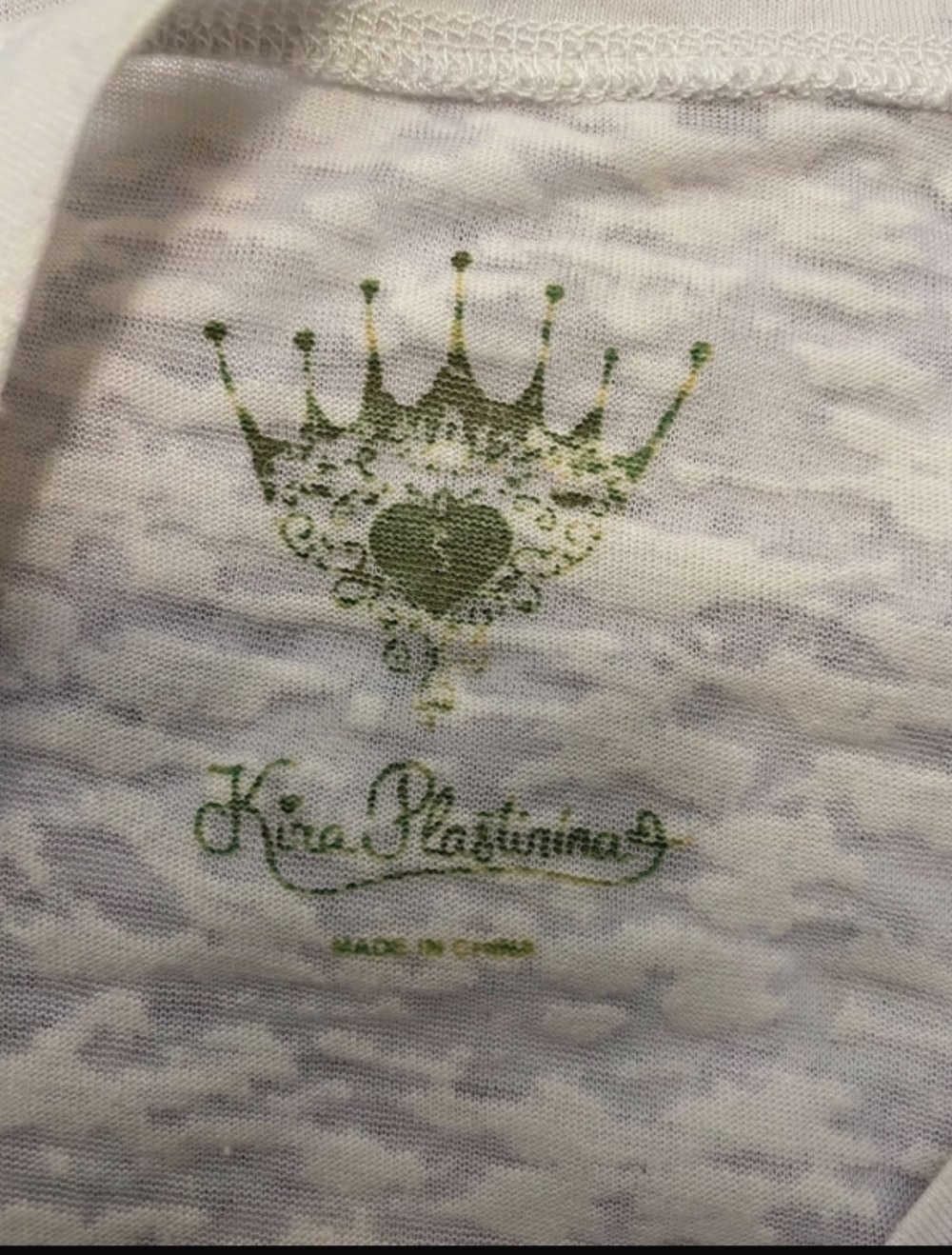 Langarmschirt von Kira Plastinina Gr S