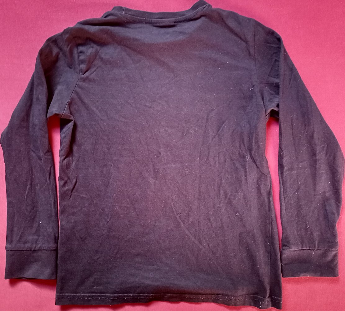 4er Pack - Kinder Langarmshirts mit Aufdruck oder Muster