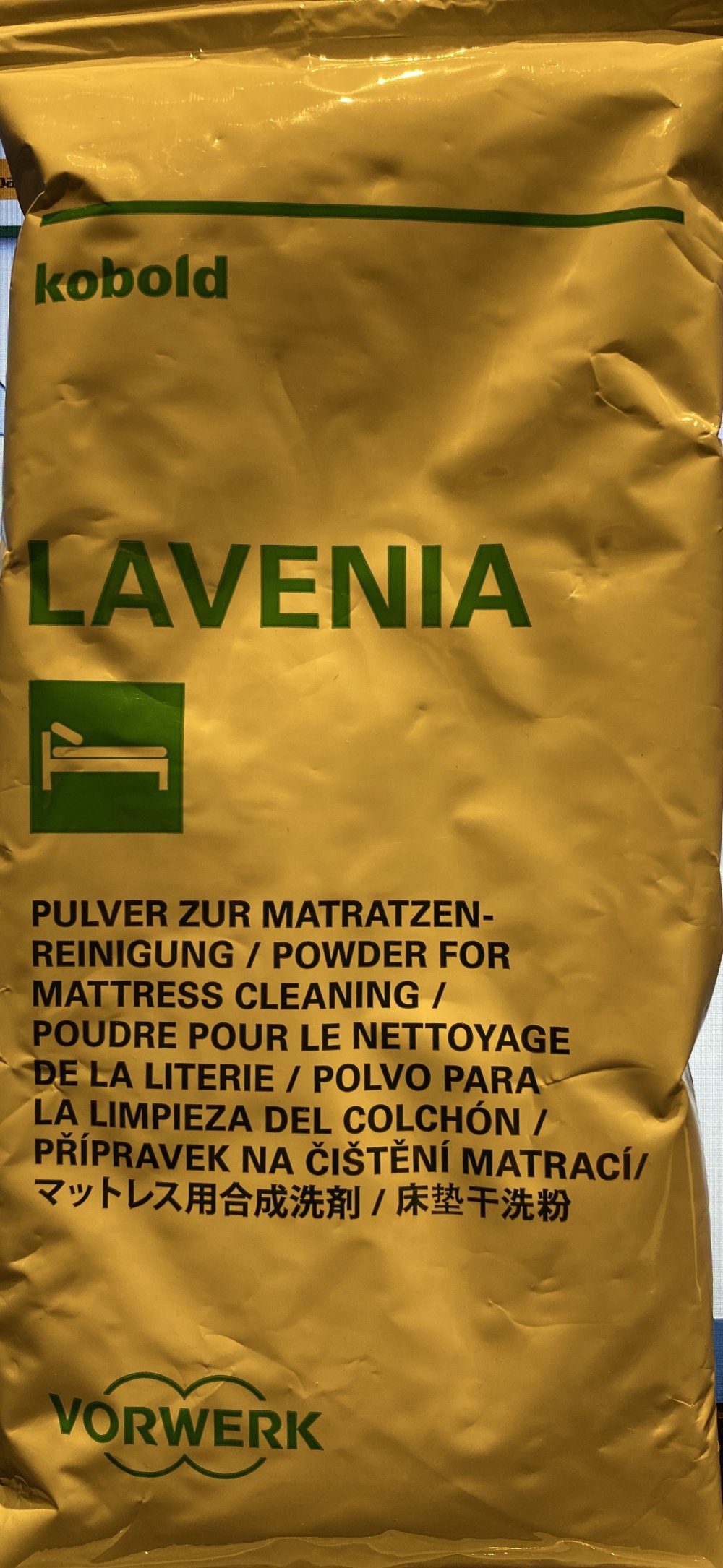 Vorwerk Lavenia Pulver zur Matratzenreinigung 2 Pack/je 120g