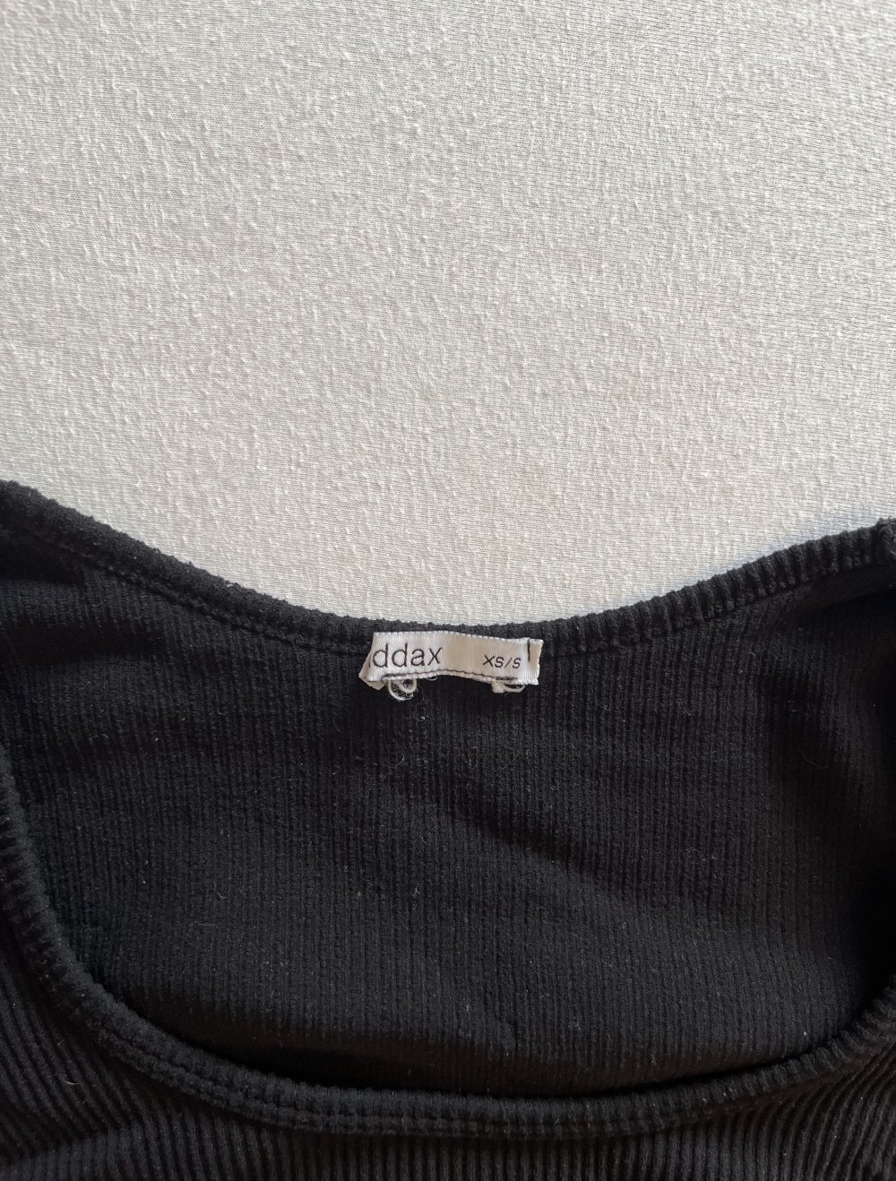 Kurzes Longsleeve schwarz